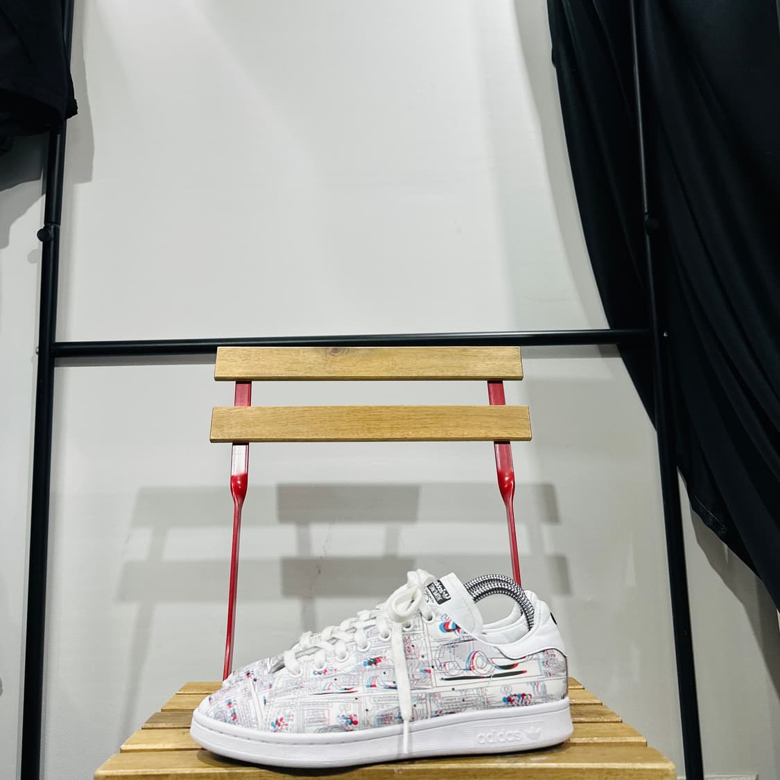 255) 아디다스 운동화 남성 남자 신발 스탠스미스 미키마우스 3D 상품이미지3