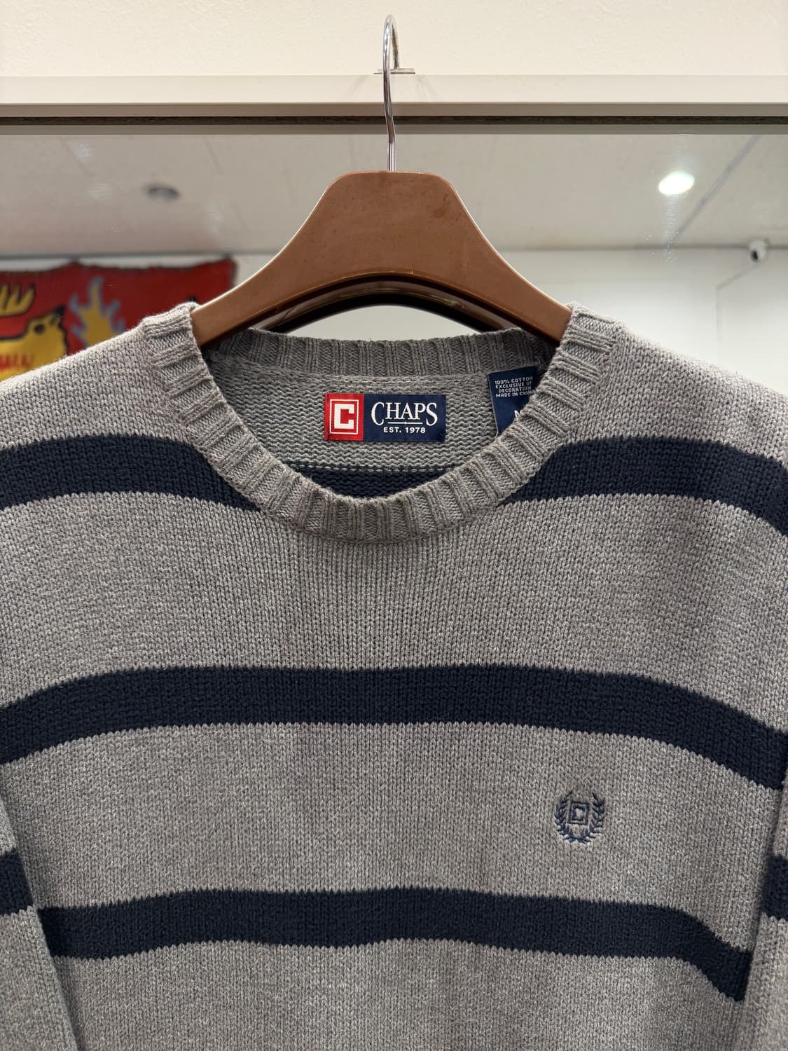 Chaps Ralph Lauren 챕스 랄프로렌 스트라이프 크루넥 니트 상품이미지3