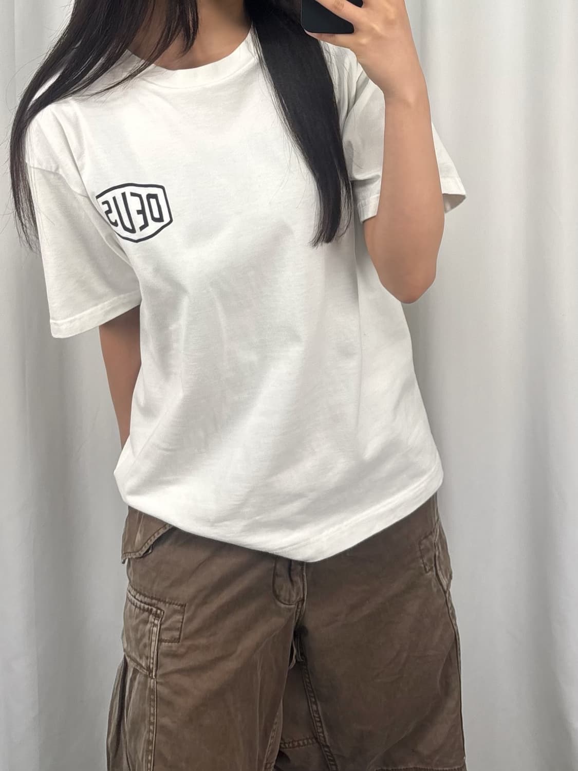 데우스 엑스 마키나 화이트 반팔 상품이미지1