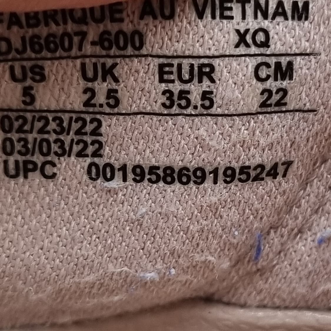 나이키 비스타 핑크 샌들220 상품이미지6