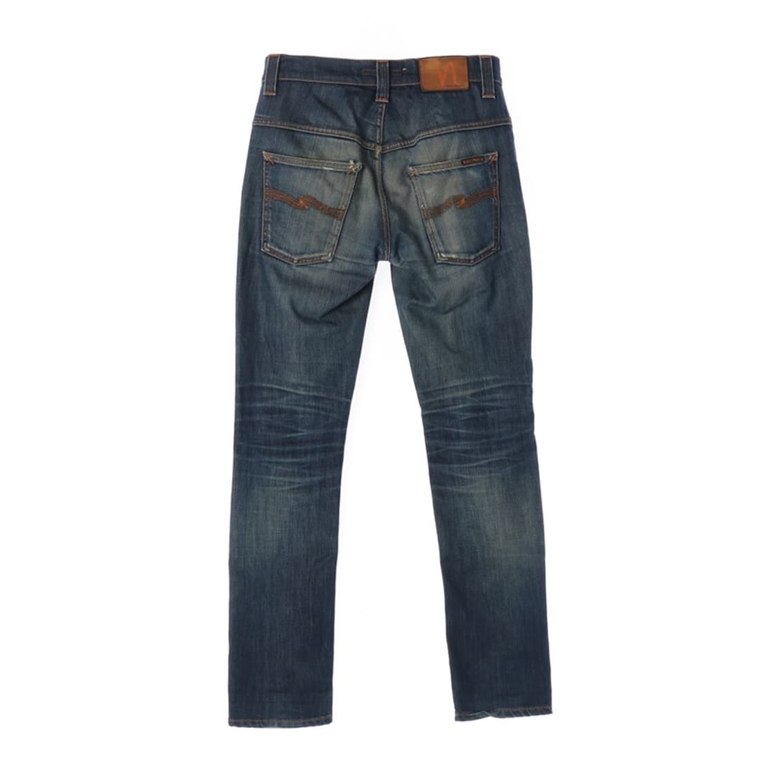 누디진 이태리판 슬림핏 워싱 데님 팬츠 상품이미지2