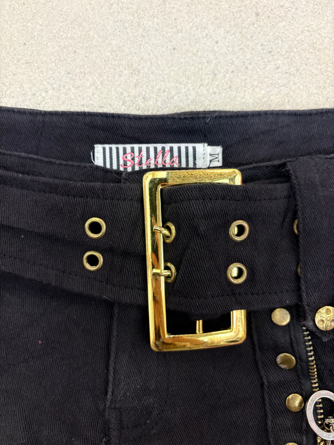 지퍼 디테일 벨트 숏츠 상품이미지2