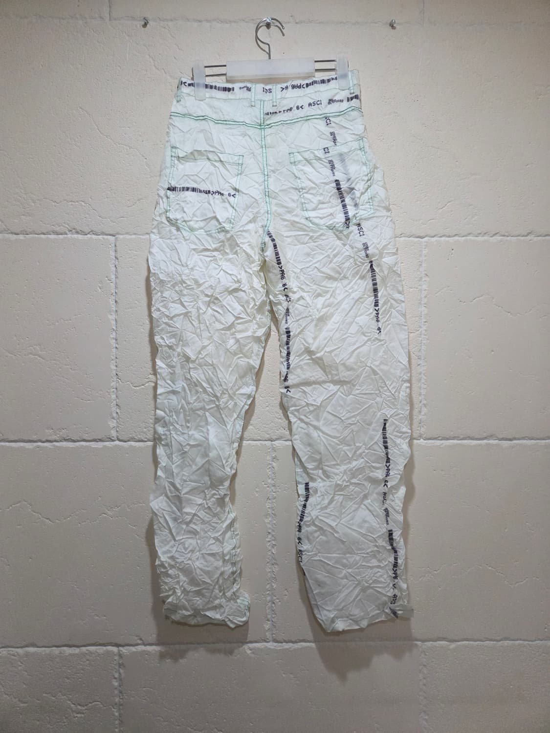 강혁 레디메이드 에어백 슈링크 와이드 트라우저 M 상품이미지2