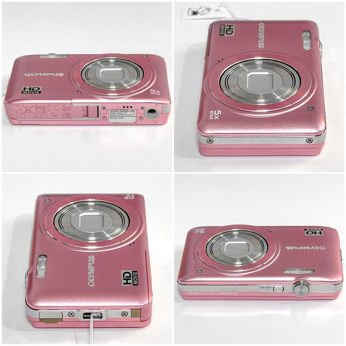 올림푸스 VG-140 베이비핑크 빈티지디카 상품이미지4