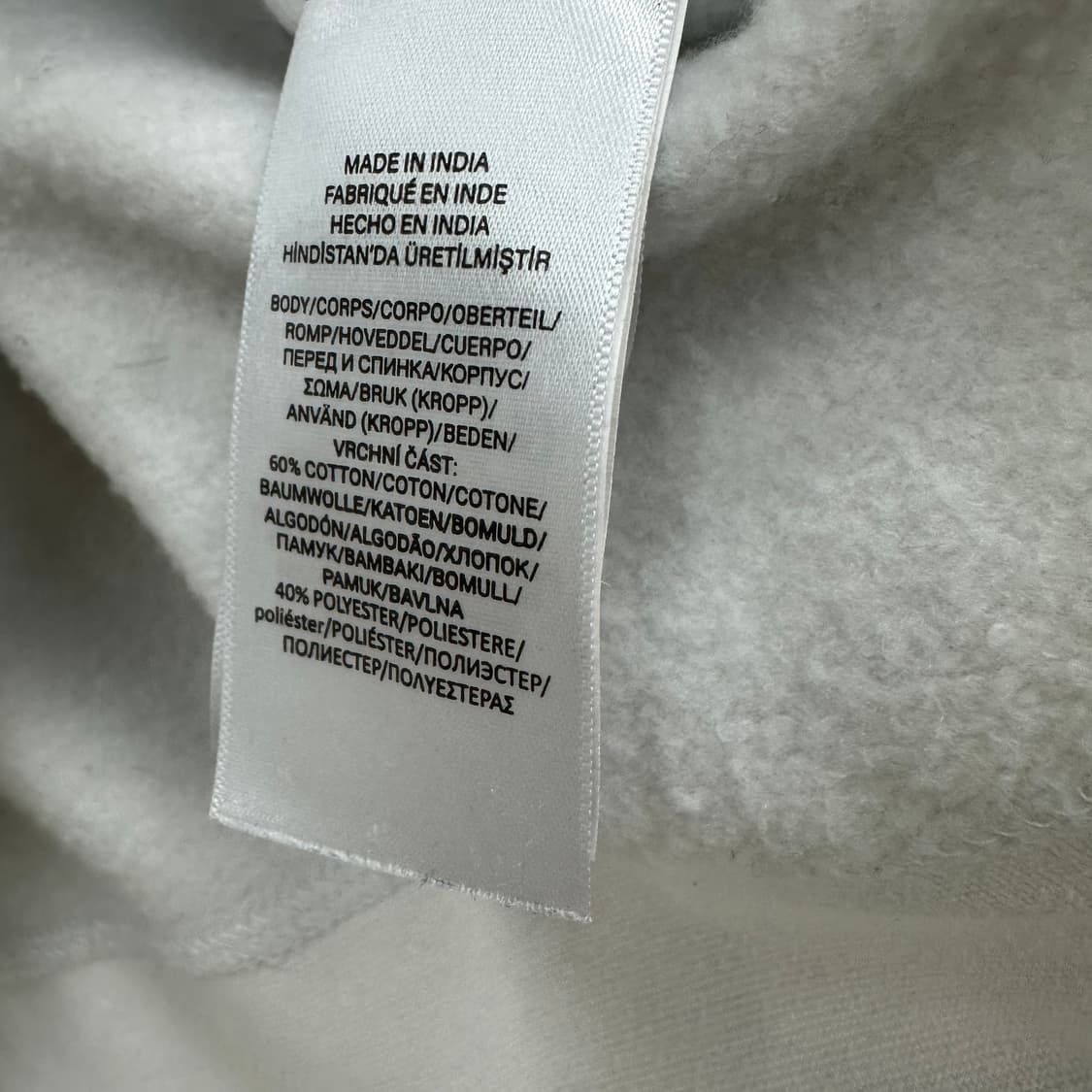 100 폴로 랄프로렌 남자 루즈핏 숏 기모 맨투맨 상품이미지4