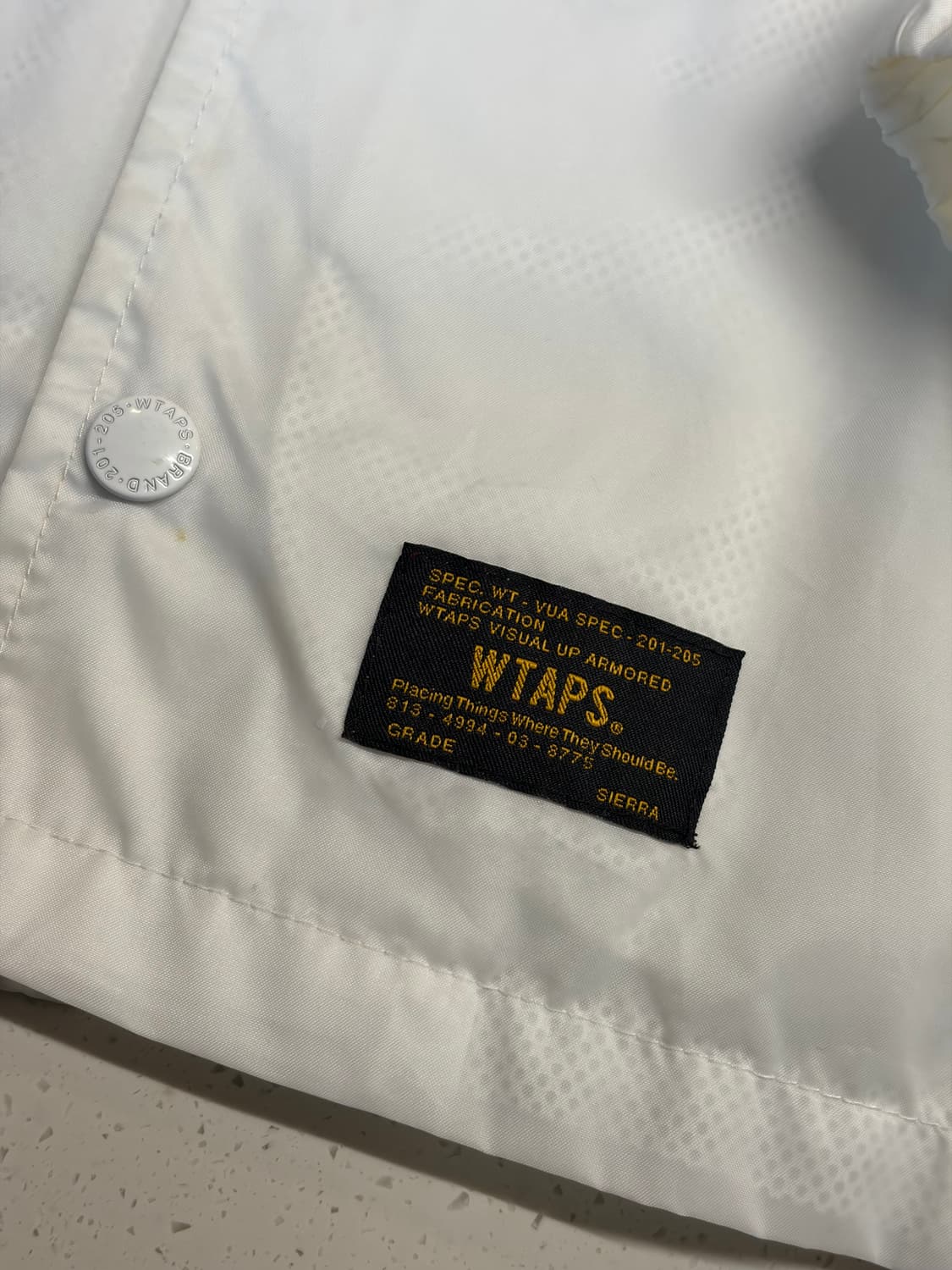 더블탭스 반스 코치자켓  상품이미지4