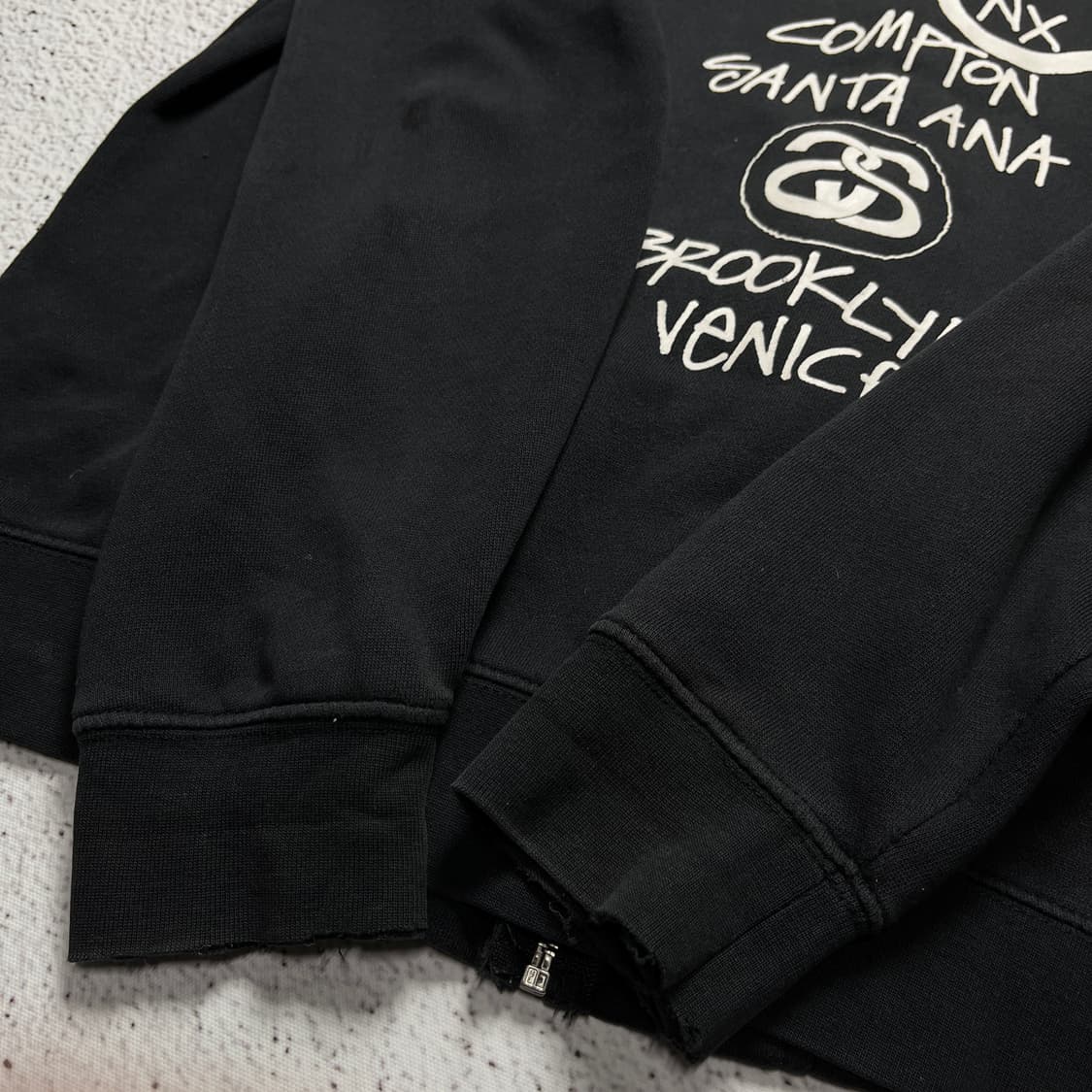Stussy World Tour Zip Hoodie 상품이미지9