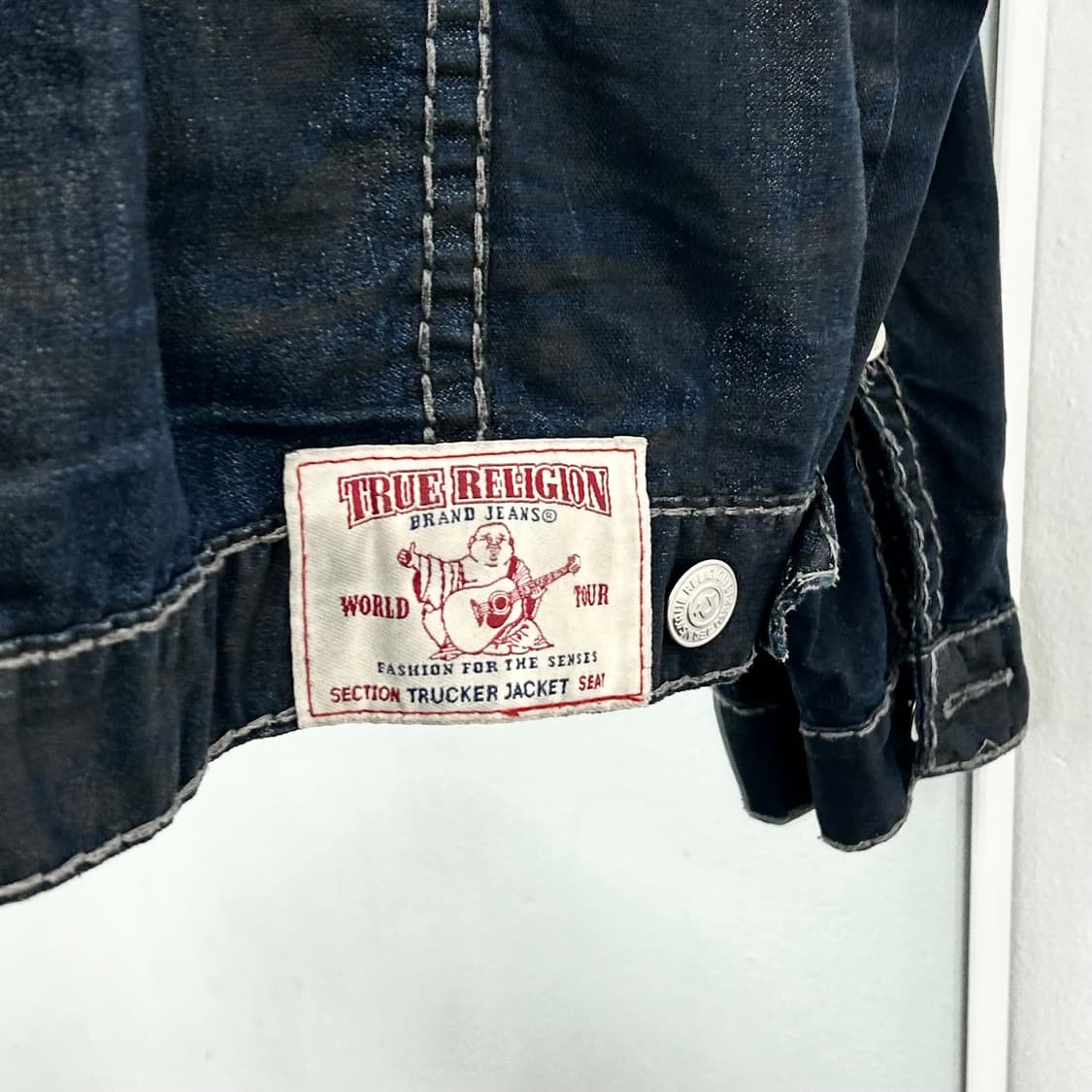 트루릴리전 코티드 데님 트러커 자켓 상품이미지7