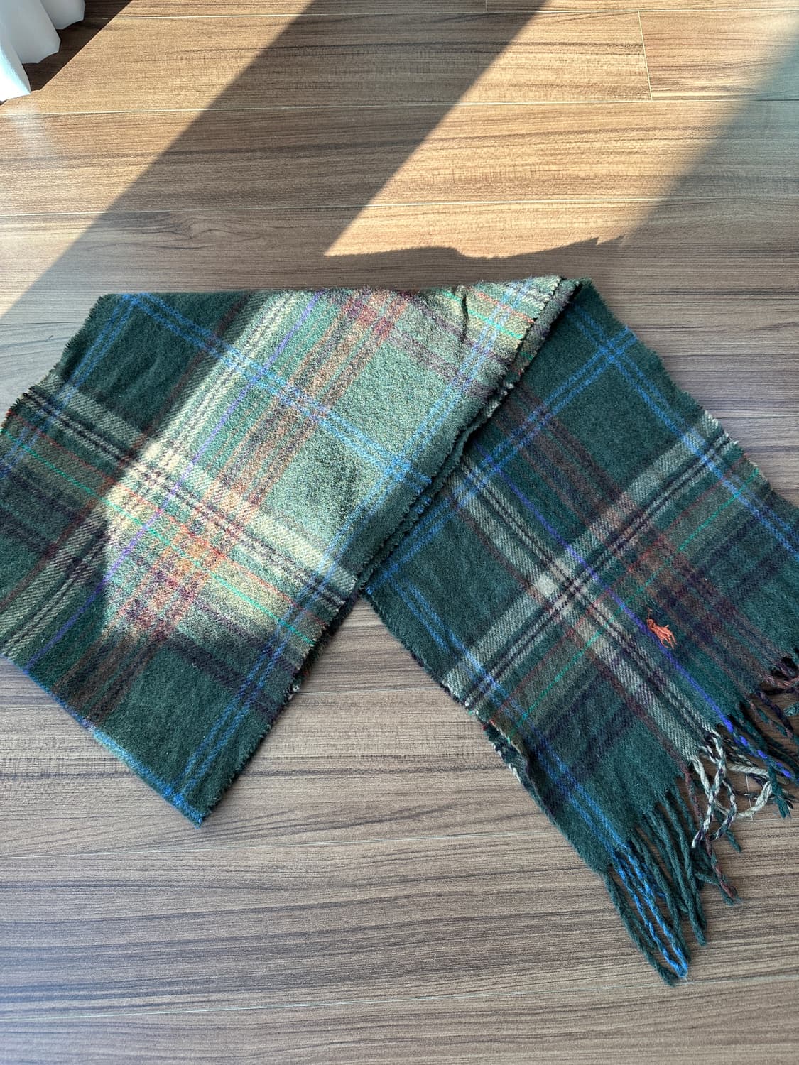 폴로 체크 울 머플러(made in Italy) 상품이미지6