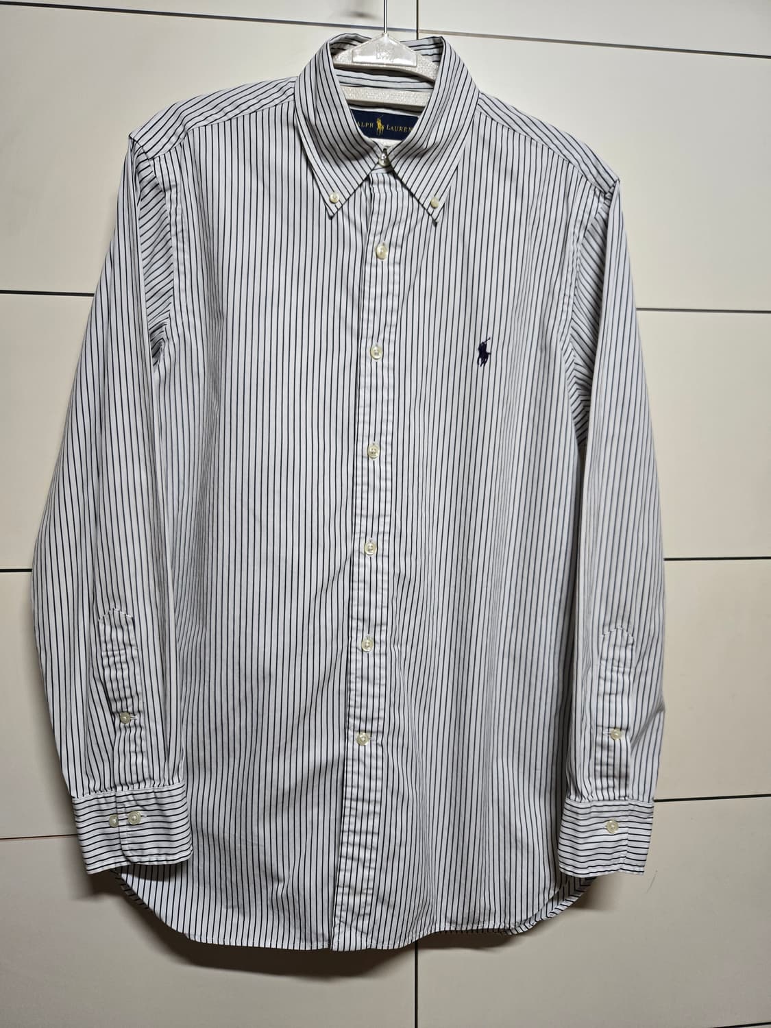 폴로 랄프로렌 네이비 스트라이프 셔츠 상품이미지2
