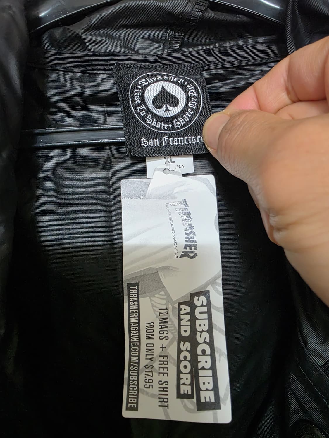 [새제품] 트래셔 후드 코치 자켓 XL 상품이미지2