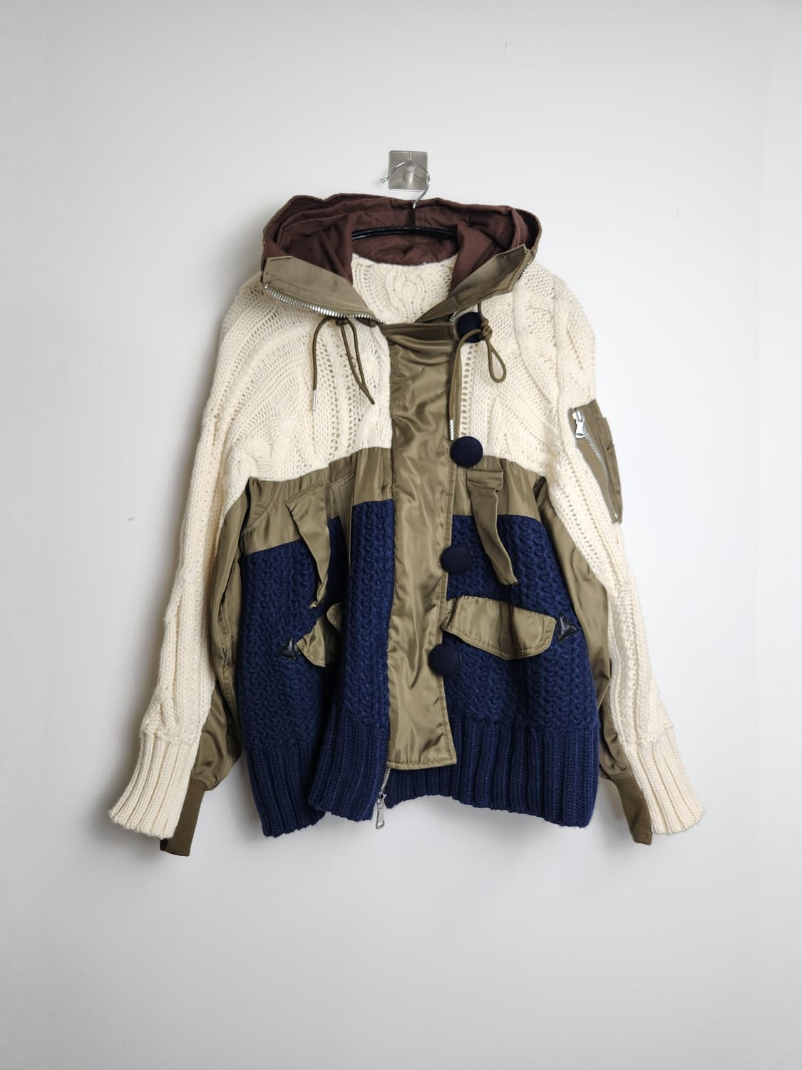 스웨터 야상 후드 점퍼 상품이미지5