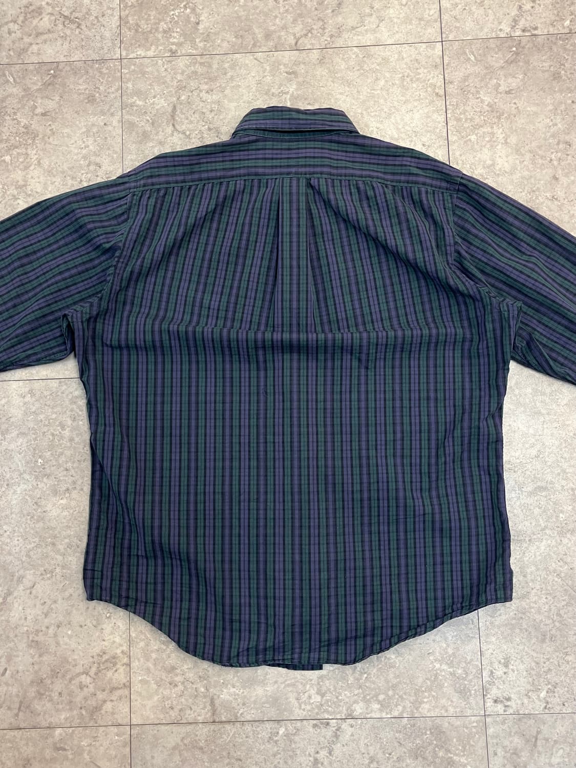 폴로 랄프로렌 체크 셔츠 퍼플 95 #csz2831 상품이미지7