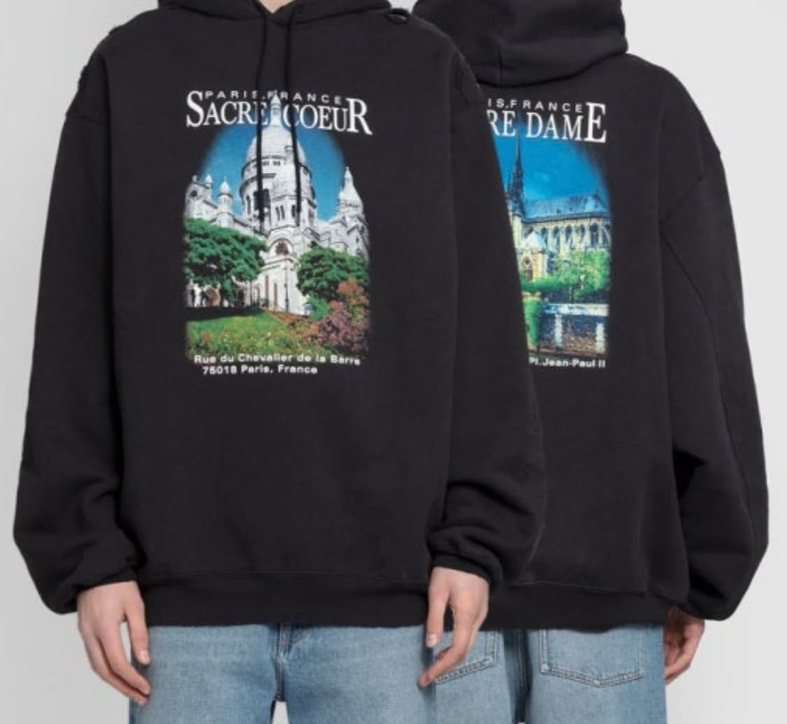 발렌시아가 후드티 상품이미지1