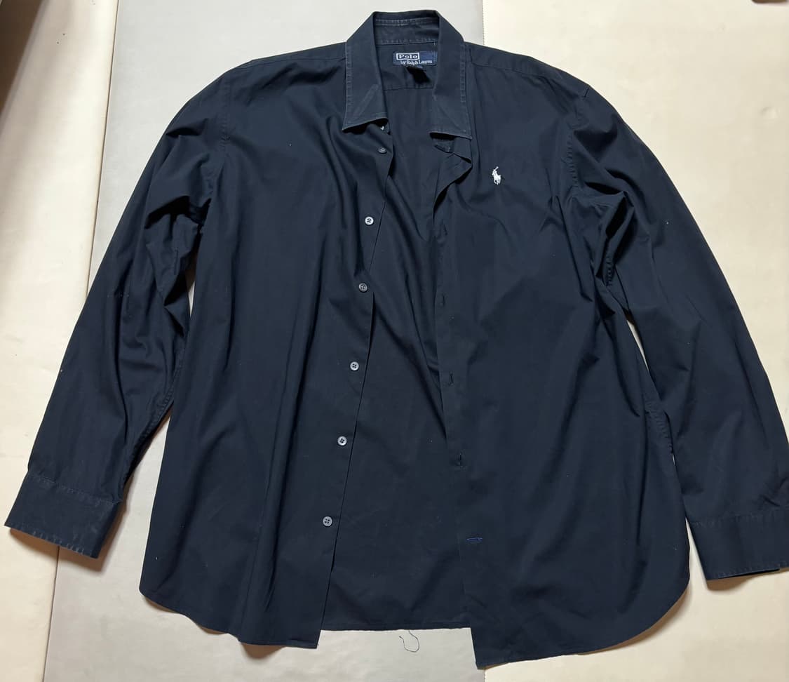 폴로 랄프 로렌 셔츠 블랙XL 상품이미지1