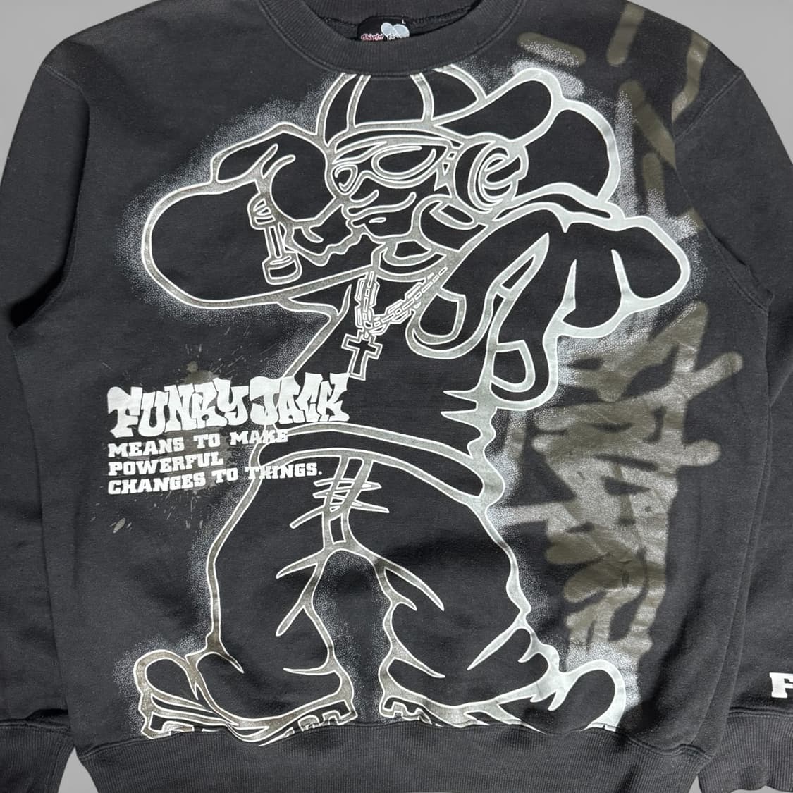 Vintage FJGH Graffiti Sweatshirt 상품이미지2
