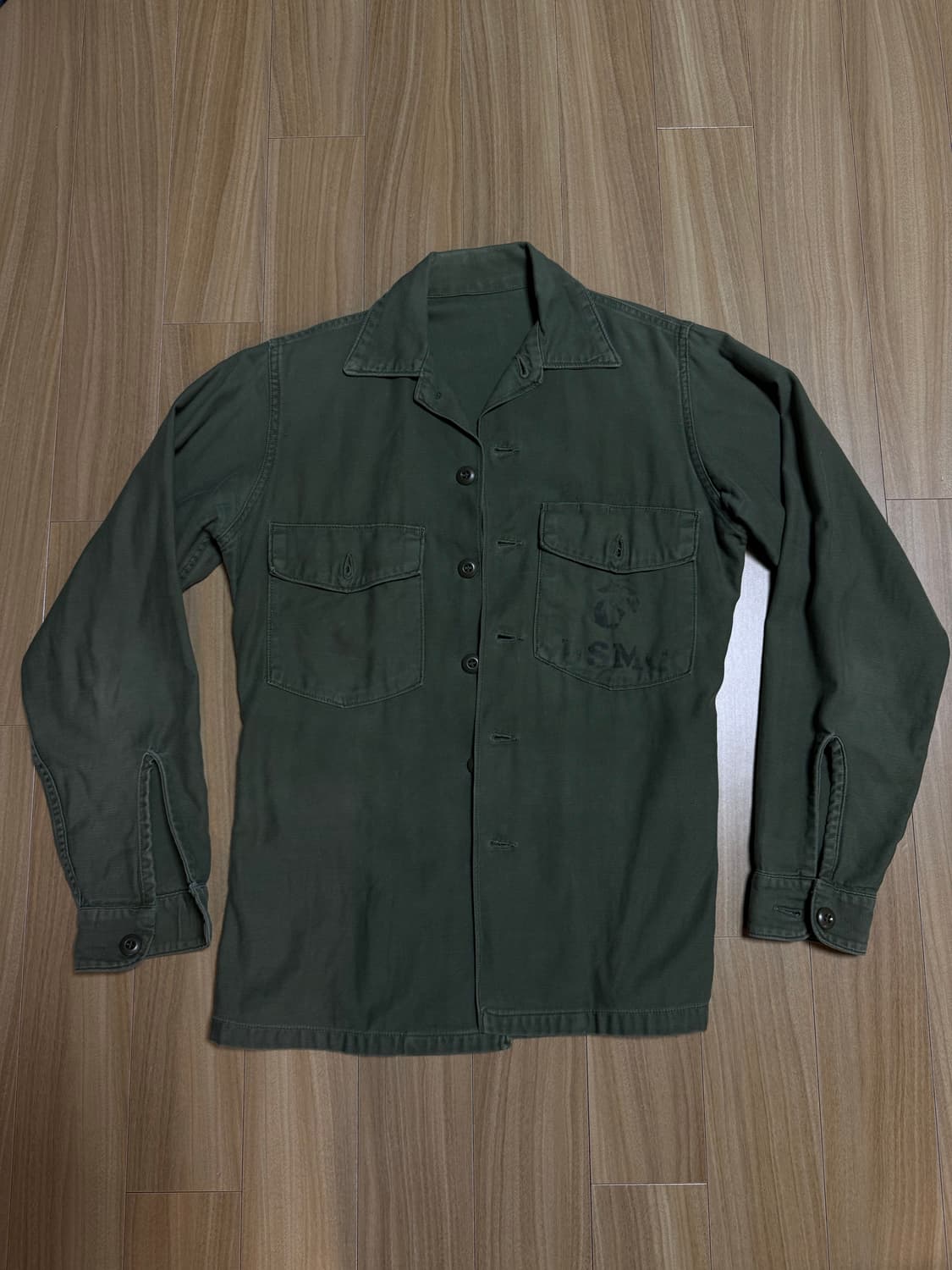 USMC OG107 빈티지 밀리터리 셔츠 상품이미지1