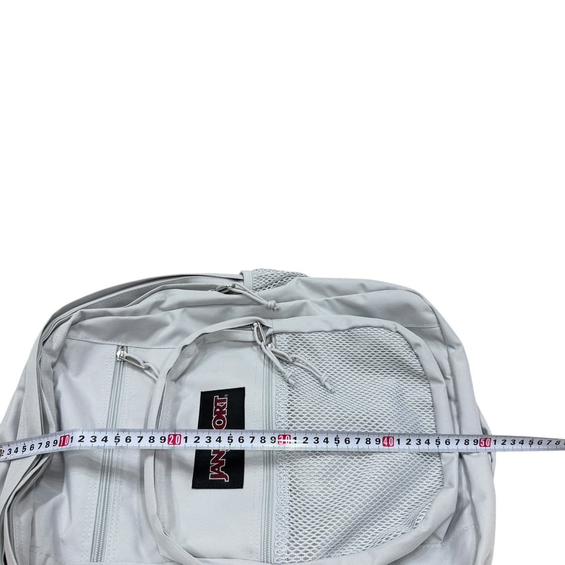 잔스포츠 빈티지 빅캠퍼스 그레이 메쉬 포켓 백팩 가방 상품이미지7