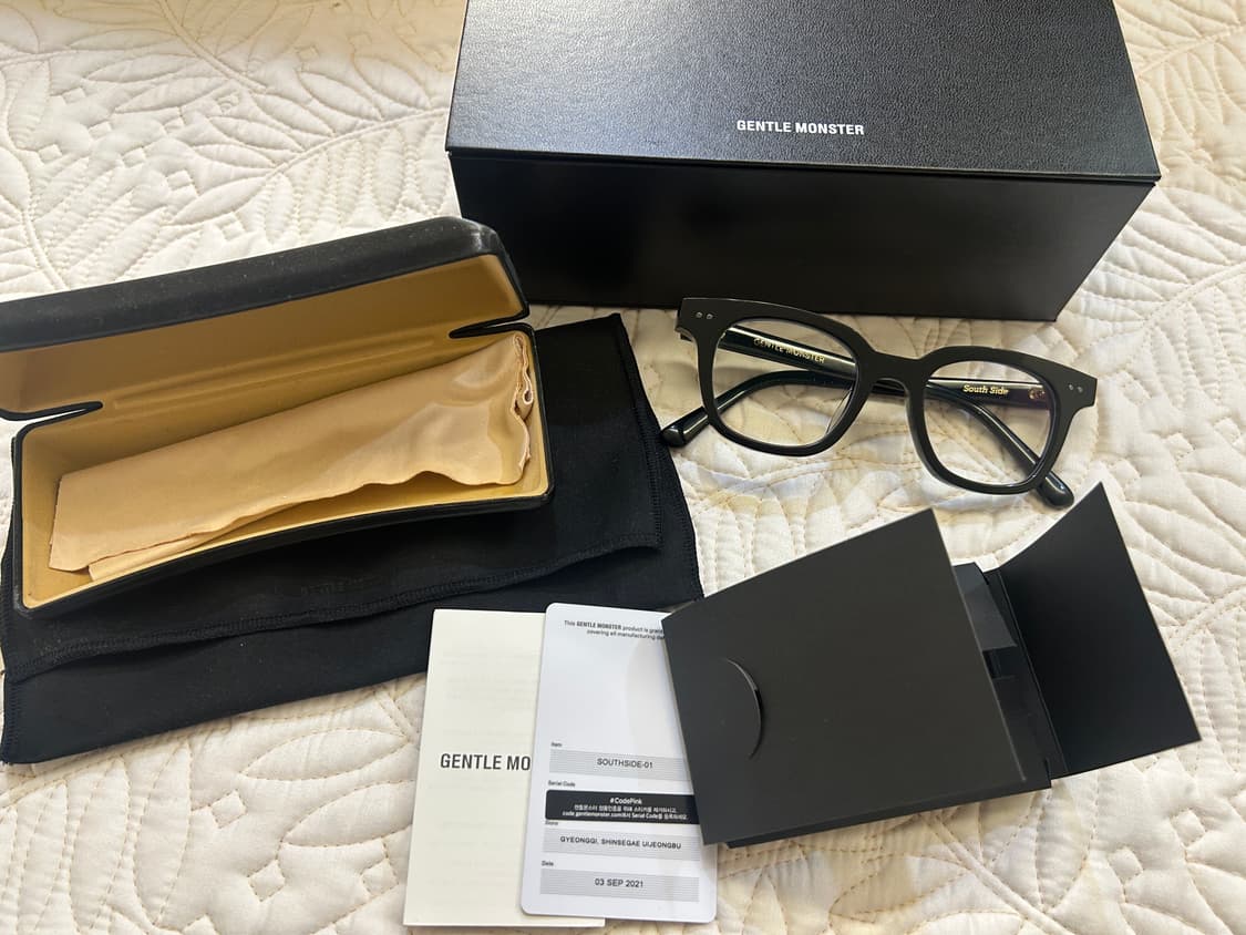 (OS) 젠틀몬스터 사우스 사이드 구형 풀구성 상품이미지1