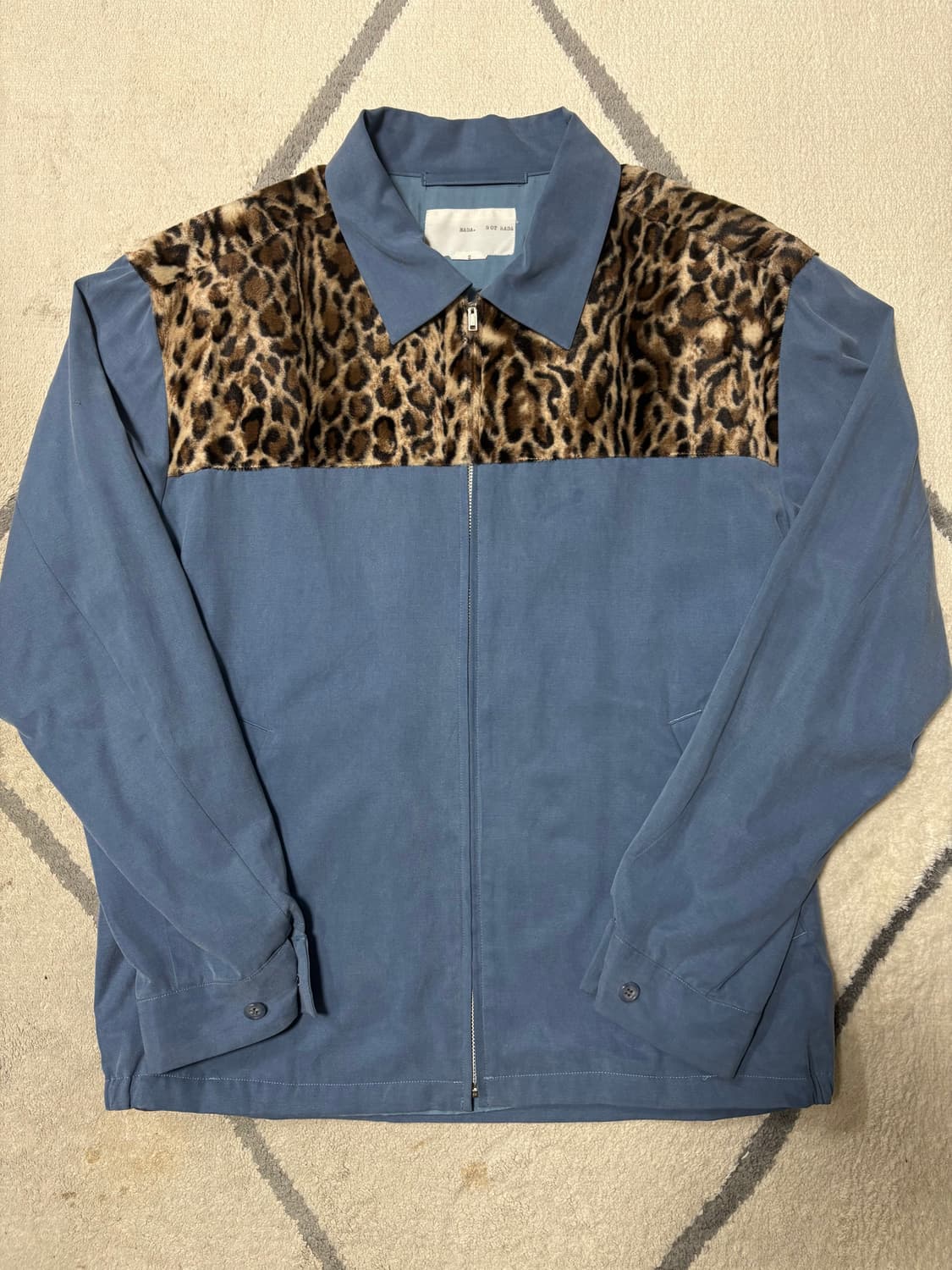 [2] 나다 낫 나다 레오파드 숄더 스윙 탑 nada not nada 상품이미지1