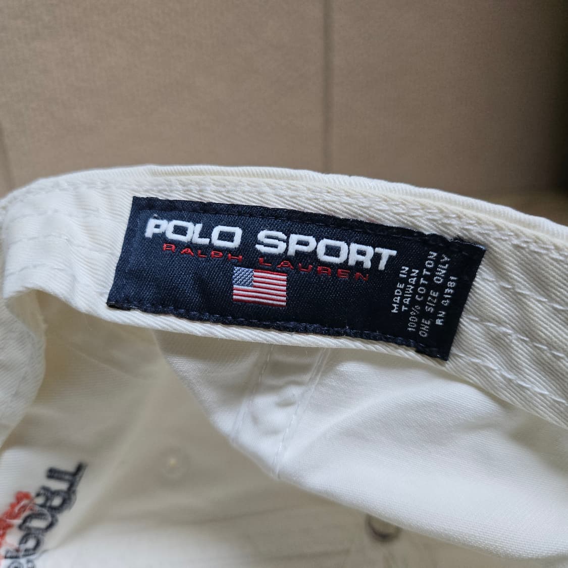 OS 폴로스포츠 디스트로이드 빈티지 볼캡 화이트 상품이미지10