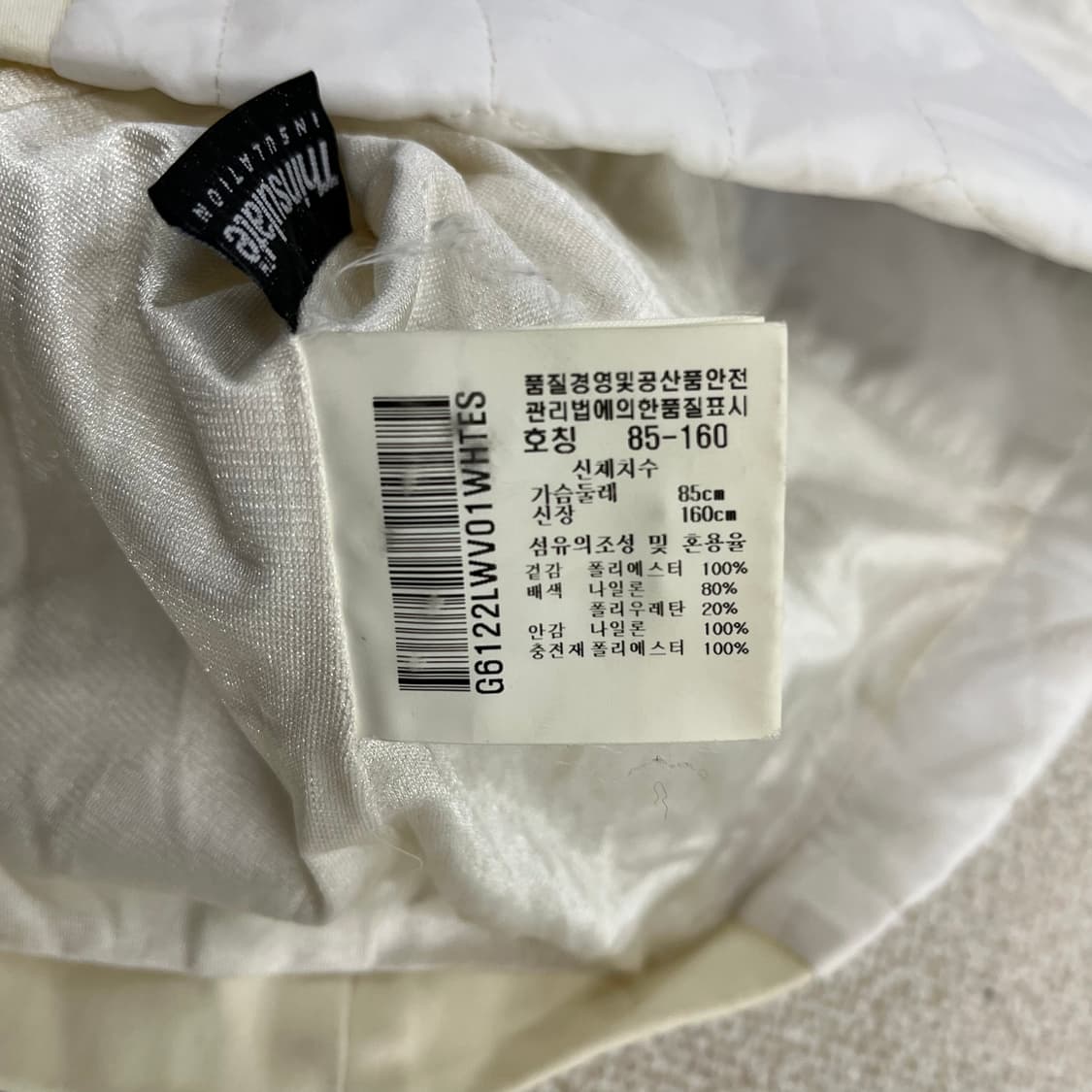 S 르꼬끄 골프 여성 패딩 조끼 0126M 상품이미지3