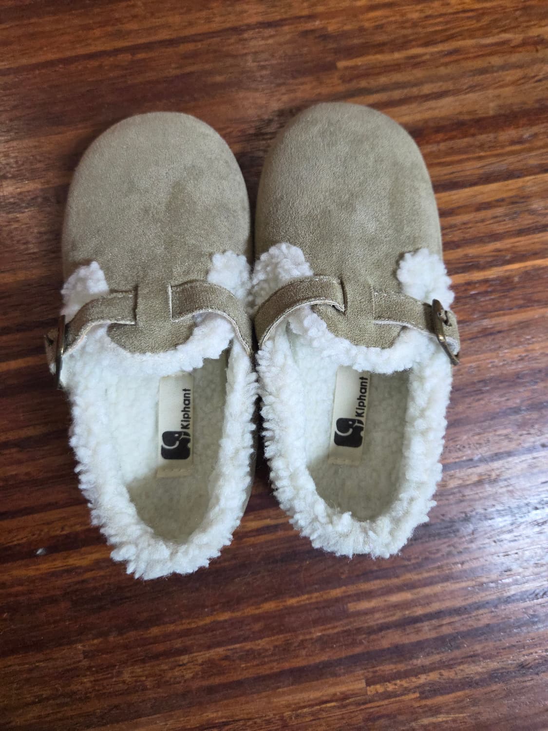 키펀트 키즈 스웨이드 안감털 신발 180 상품이미지1