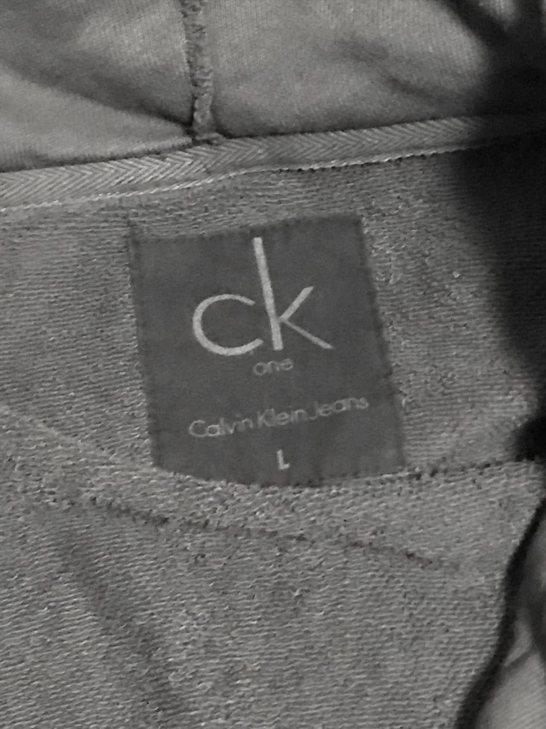 택포•빈티지 캘빈클라인 아카이브 사선 지퍼 워싱 절개 후드 집업 상품이미지7