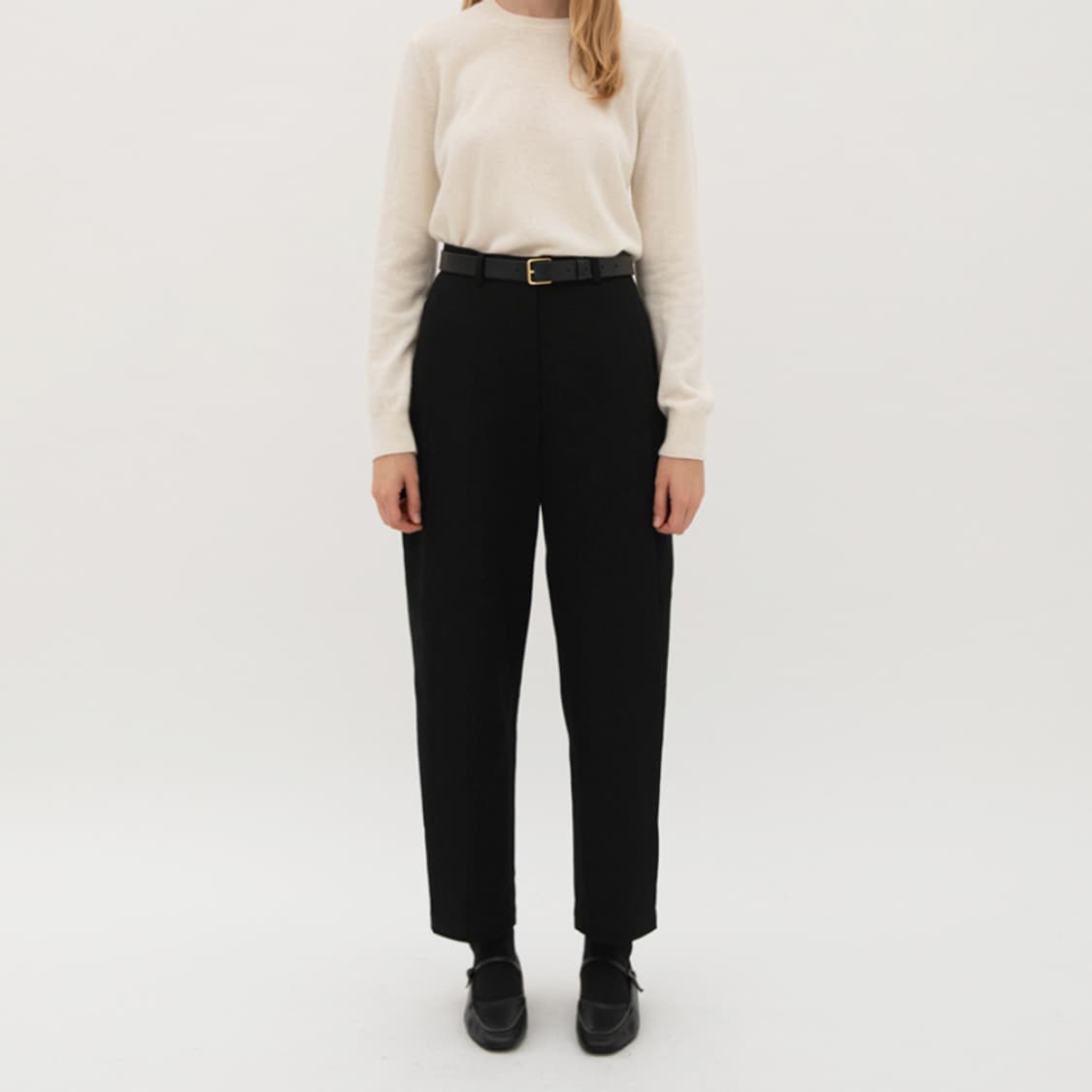 르바(LEVAR) 코튼 라운드 치노팬츠 55 새상품 상품이미지1