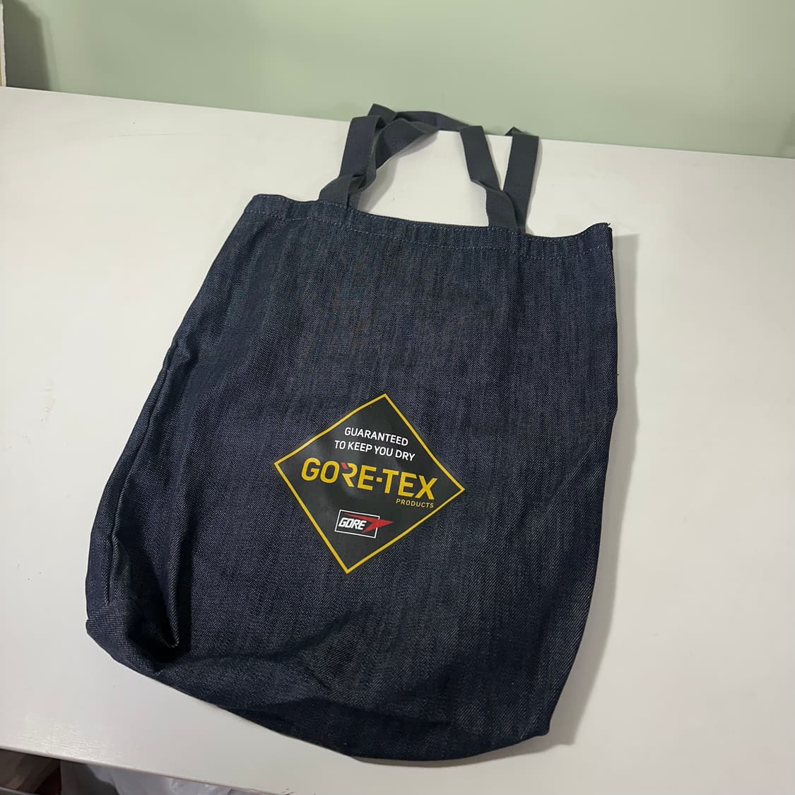 OS 고어텍스 생지 데님 에코백 상품이미지2