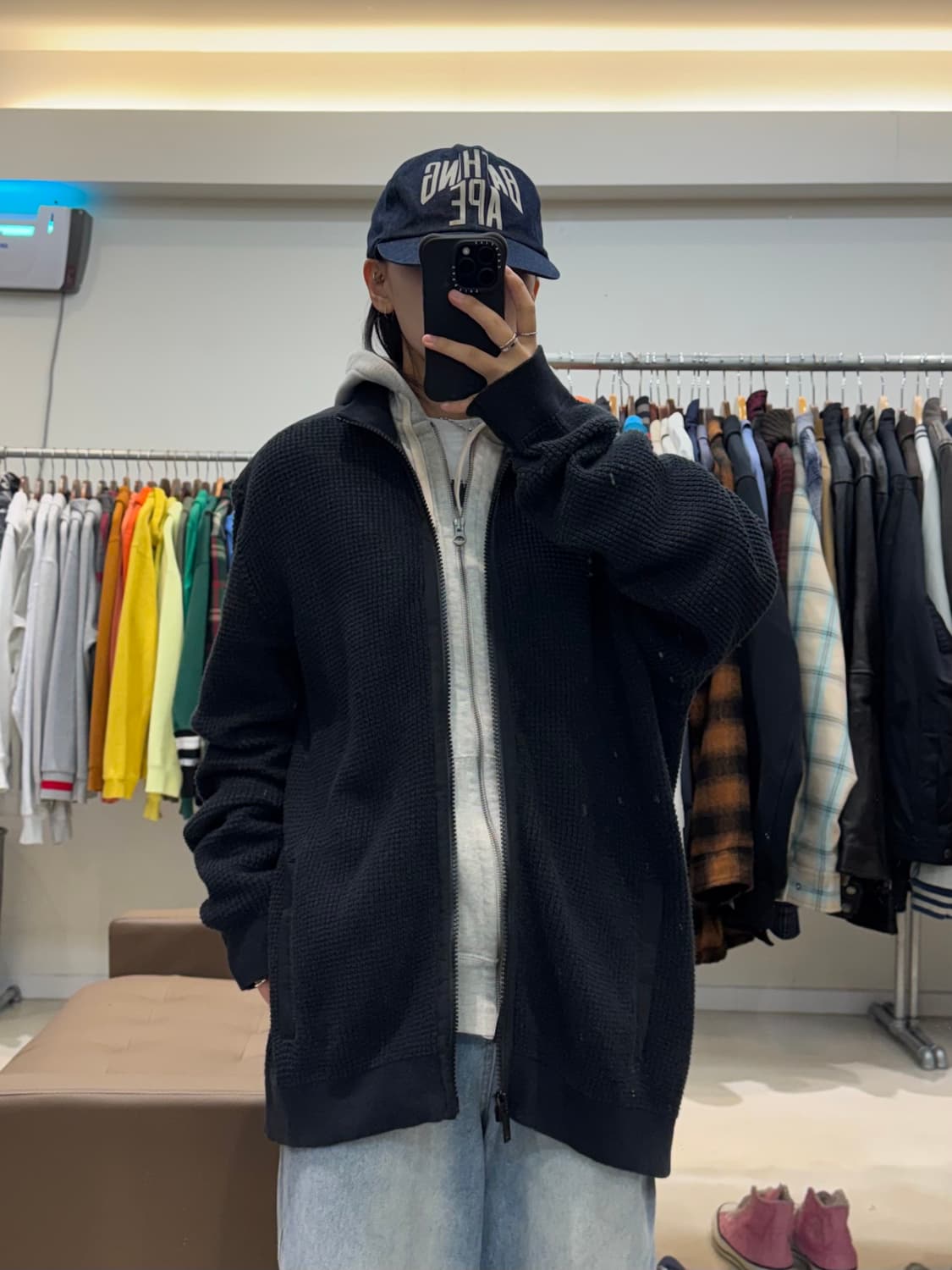 캘빈클라인 진스 니트집업 상품이미지6