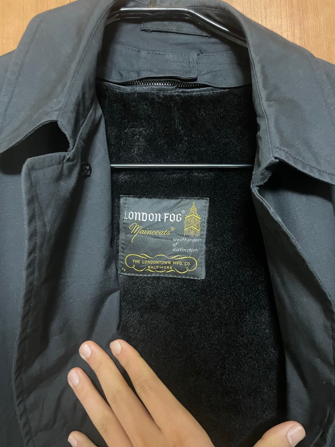 런던포그 코트 상품이미지4