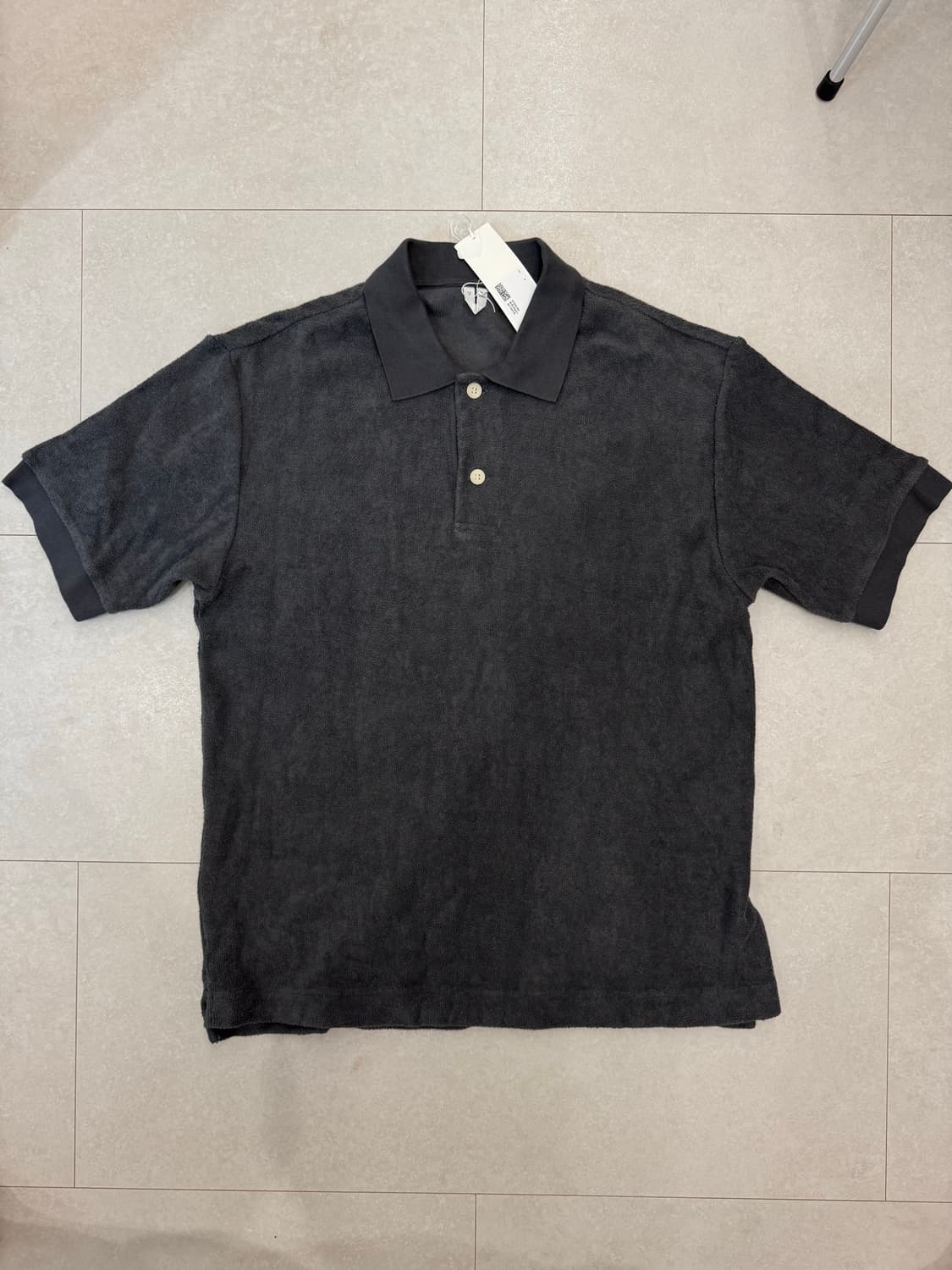 (새상품) Arket 아르켓 타월링 폴로 카라티 M 상품이미지3