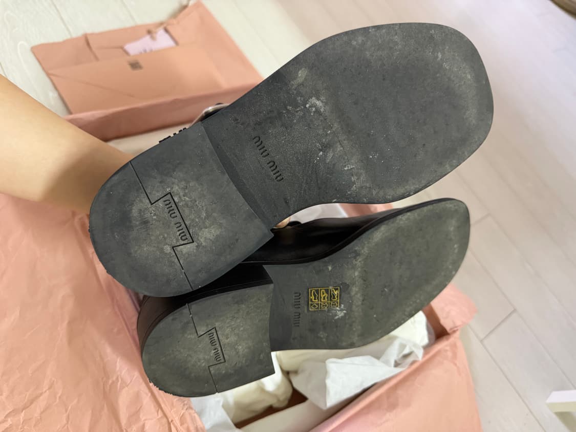 미우미우 스트랩 로퍼 메리제인 36사이즈 상품이미지6