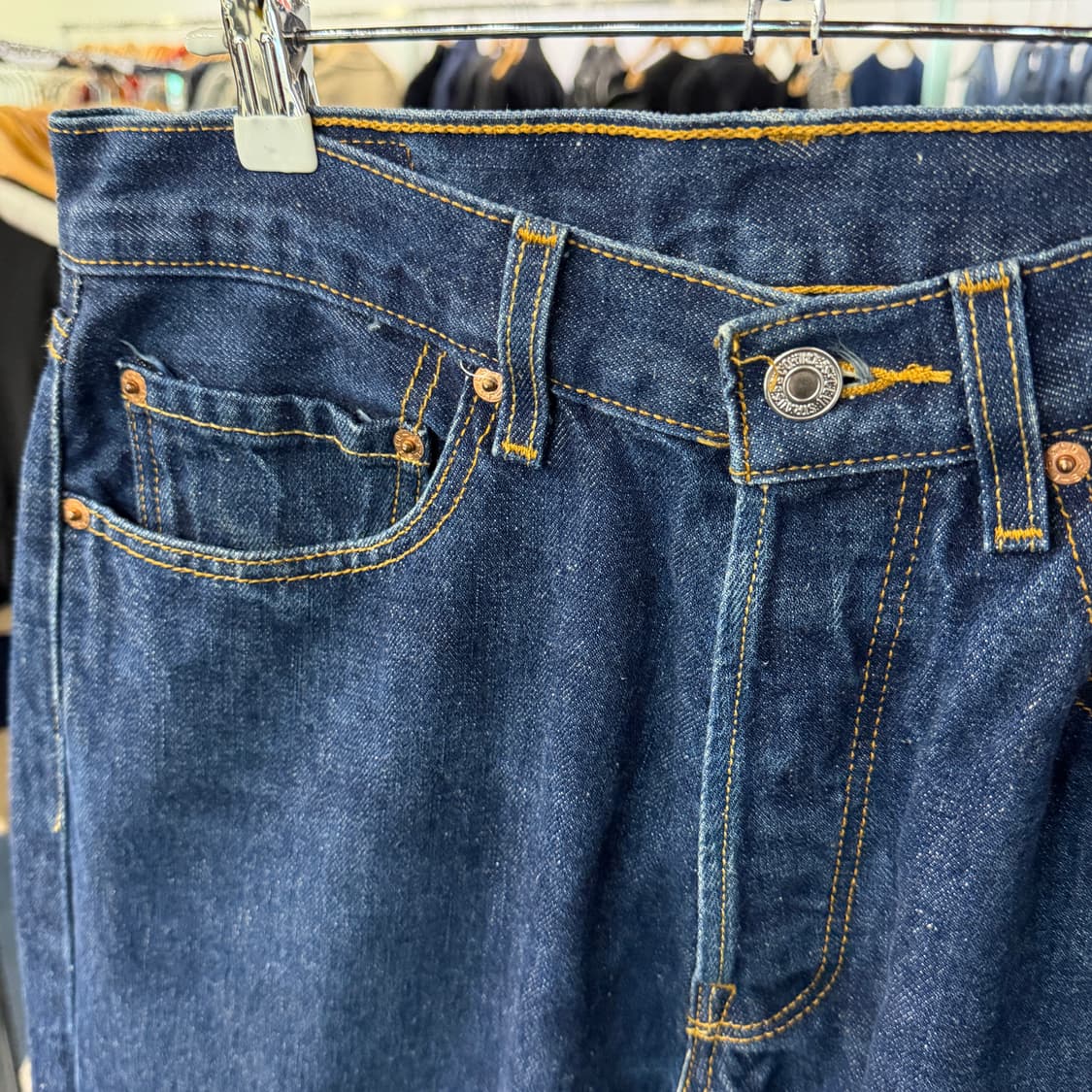 [30] 리바이스 501 중청 데님 청바지 상품이미지3