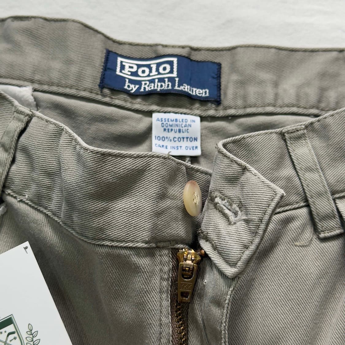 90s 폴로 랄프로렌 투턱 치노팬츠 36X34 상품이미지4