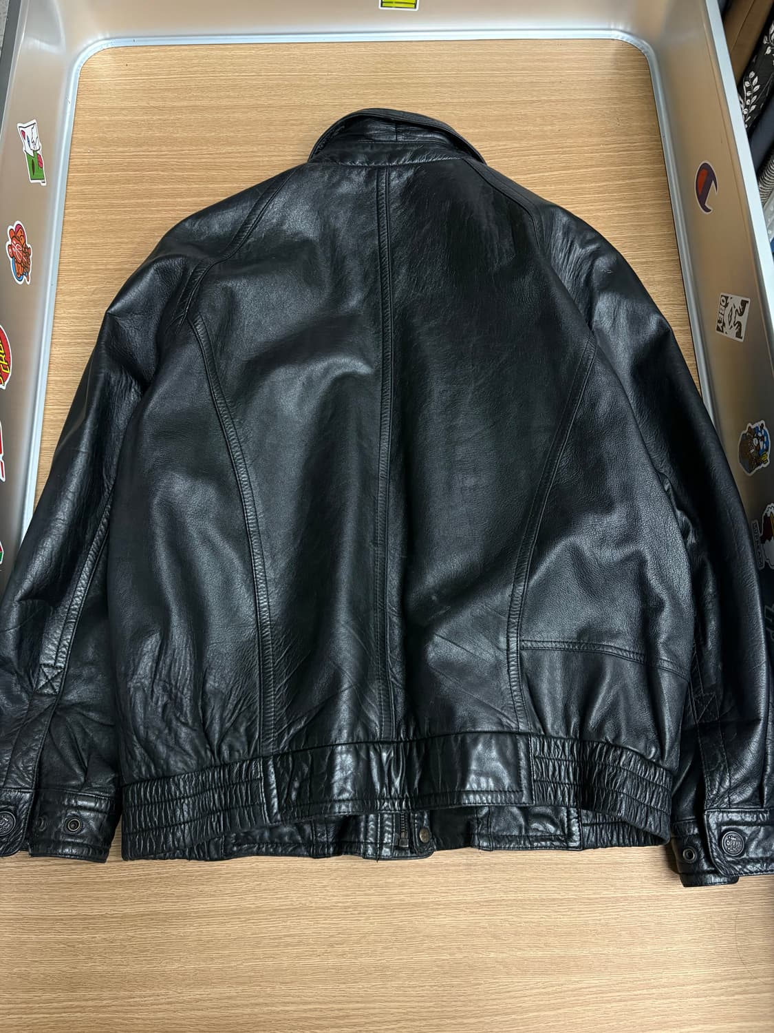 런던포그 양가죽 래더자켓 상품이미지5