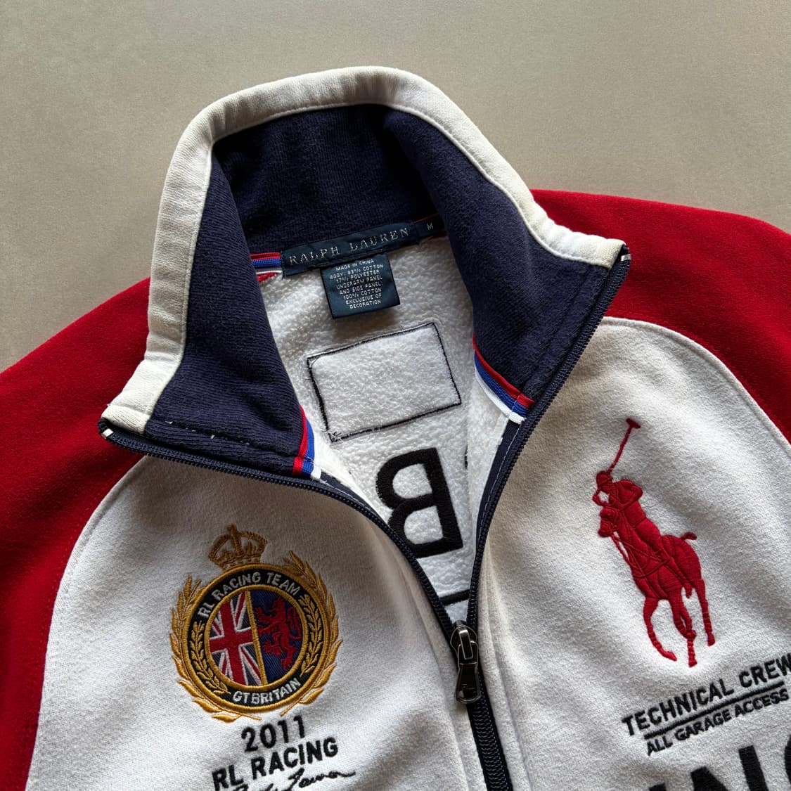 [M]폴로 랄프로렌 빅포니 레이싱 잉글랜드 플리스 집업 상품이미지9