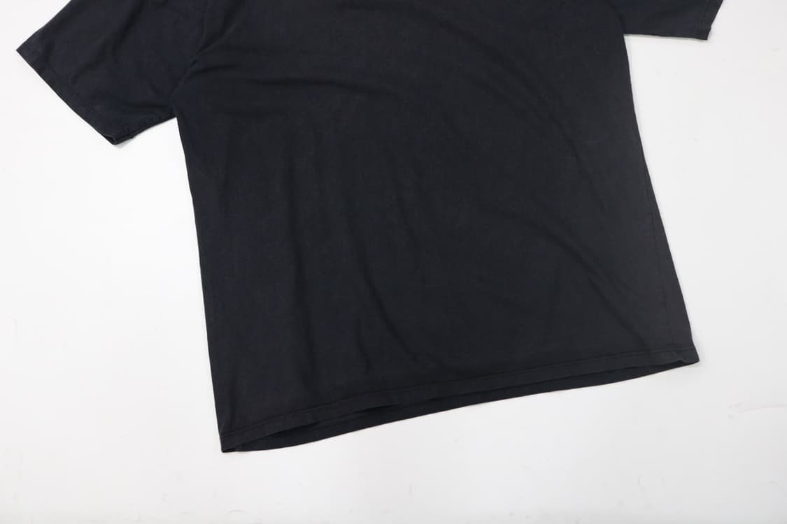 빈티지 백설공주와 일곱 난쟁이 그래픽 블랙 반팔티셔츠 (XL) 상품이미지9