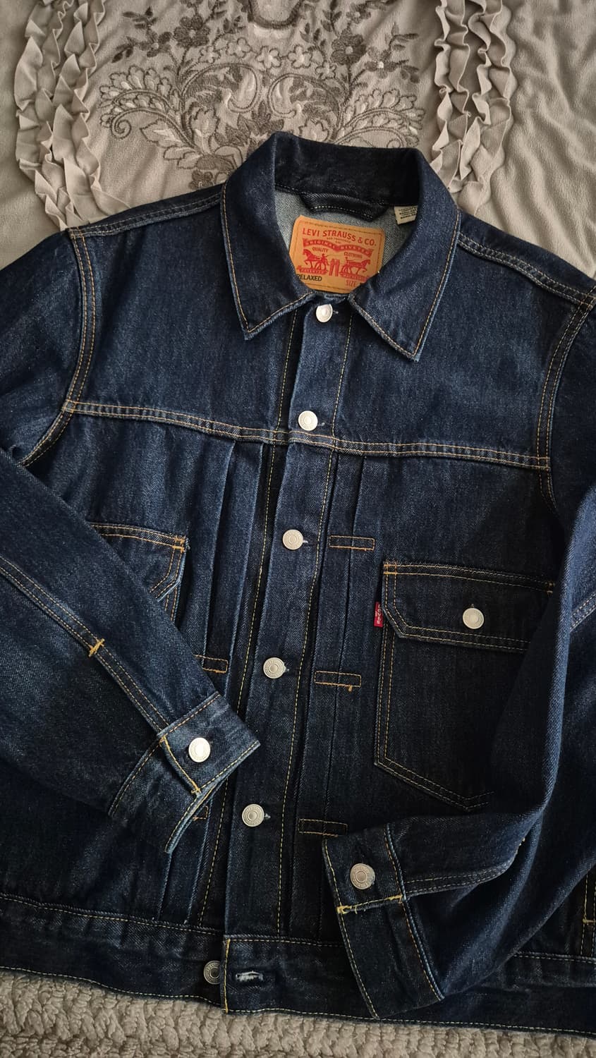 리바이스 타입2 트러커자켓 인디고 M 상품이미지2