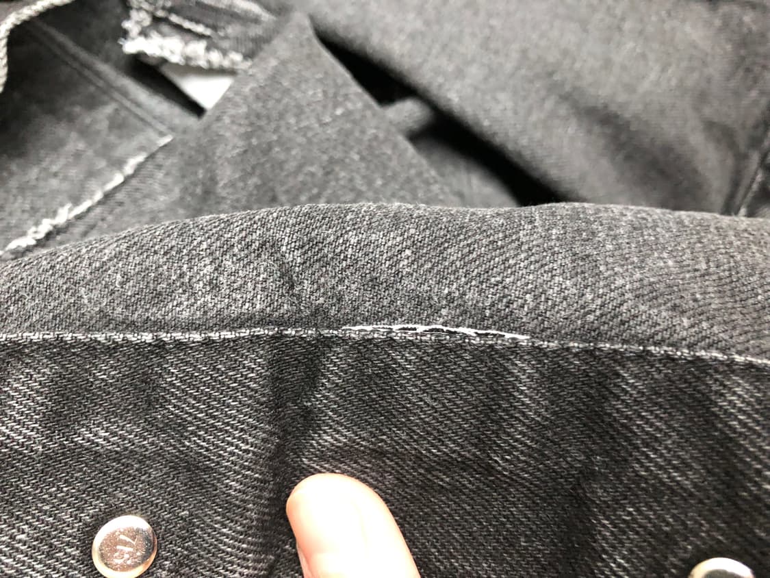 빈티지 리바이스 흑청자켓 70598-4159 상품이미지5