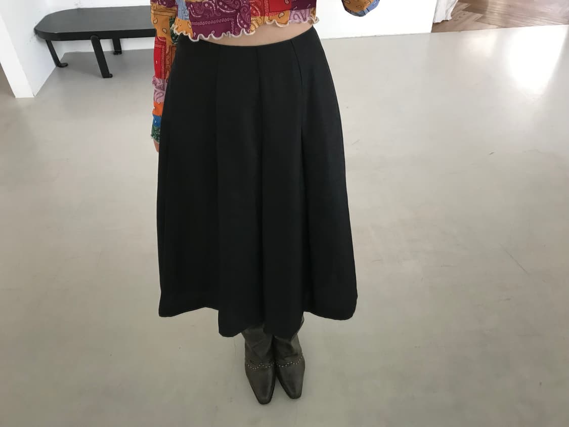 ICB pintuck skirt 상품이미지2