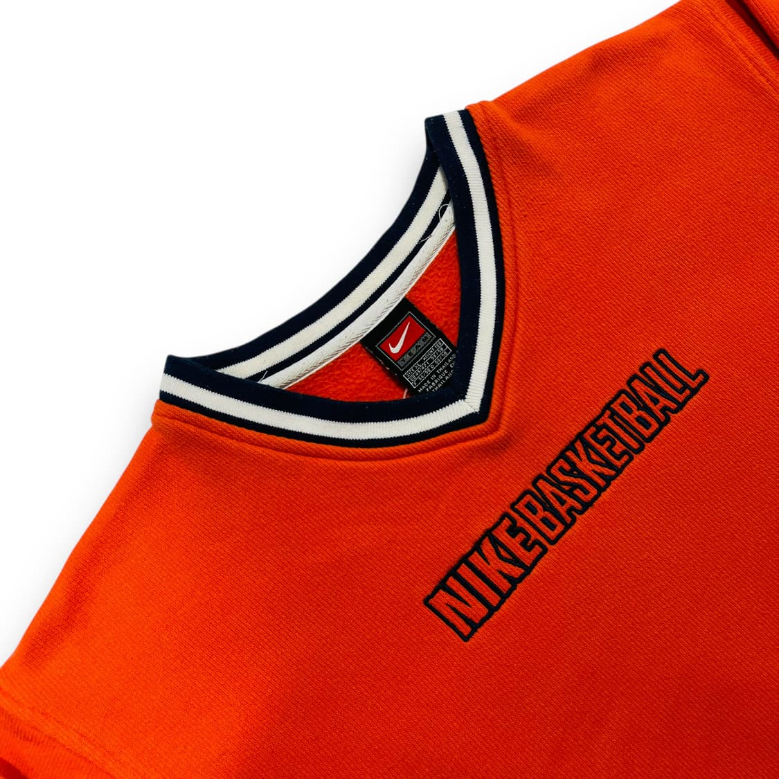 나이키 90s 베스킷볼 올드스쿨 힙합 브이넥 맨투맨 상품이미지2