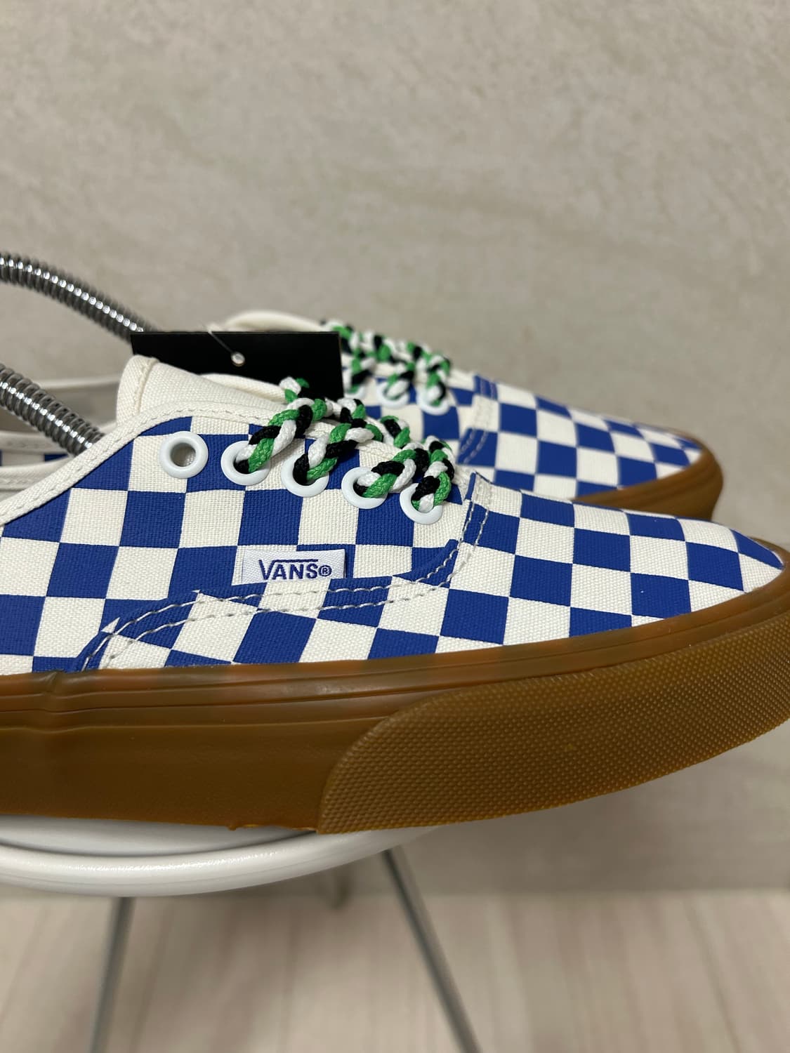 (255) 반스 어센틱 체커보드 검솔 상품이미지5