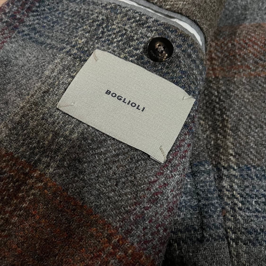 [97] 볼리올리 멀티체크 울자켓 상품이미지9