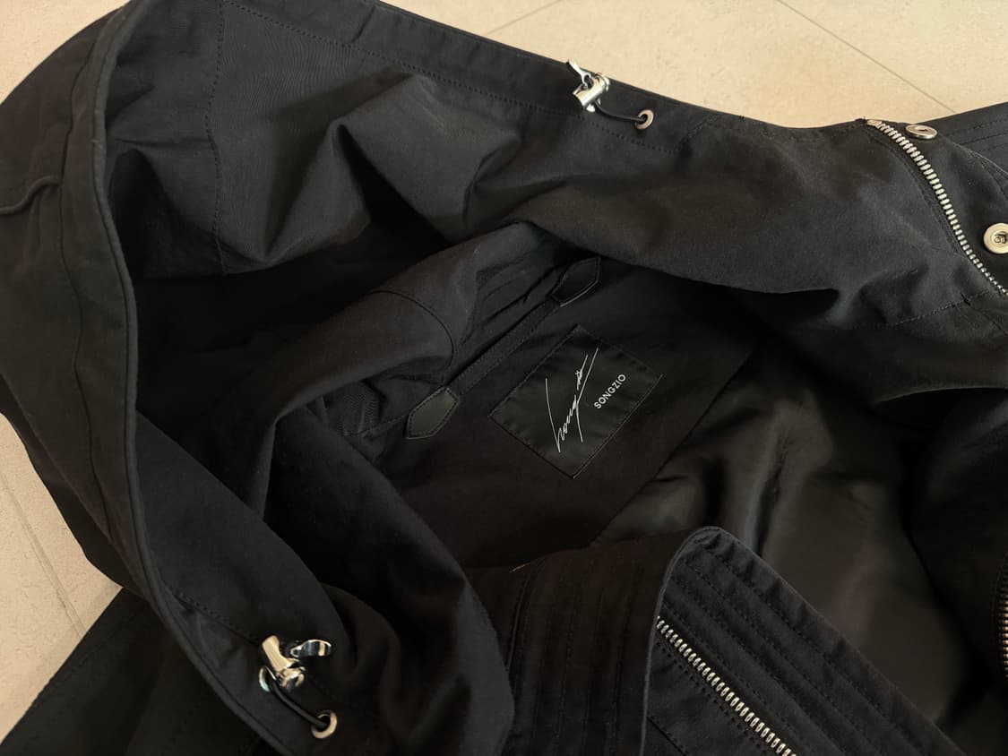 송지오 블랙 후드 자켓 105 상품이미지5