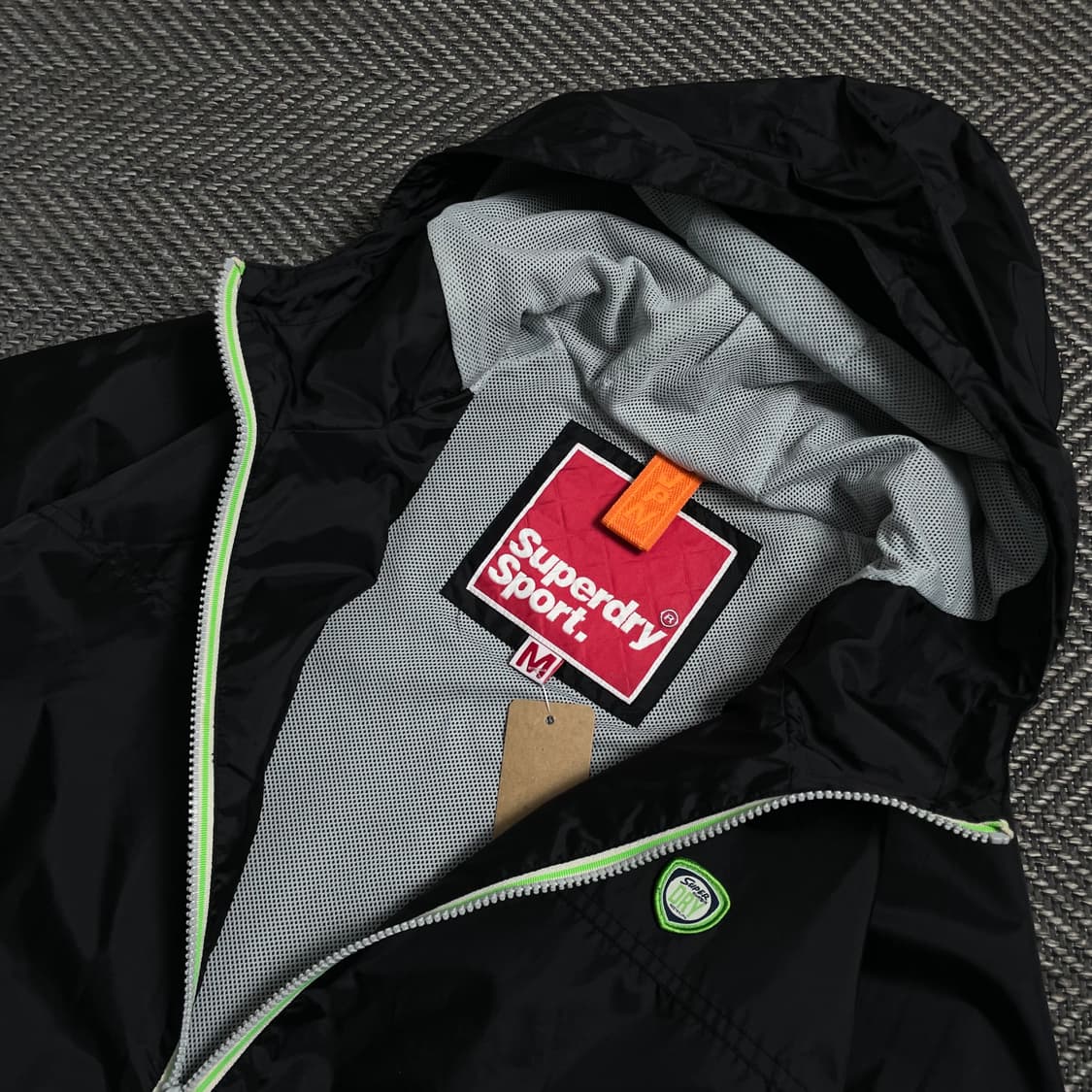 Superdry Sport 윈드브레이커 후드 바람막이 자켓o 4534 상품이미지5