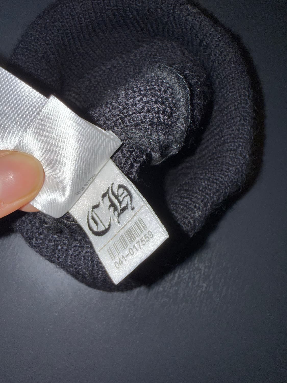 크롬하츠 울 비니 블랙 상품이미지4