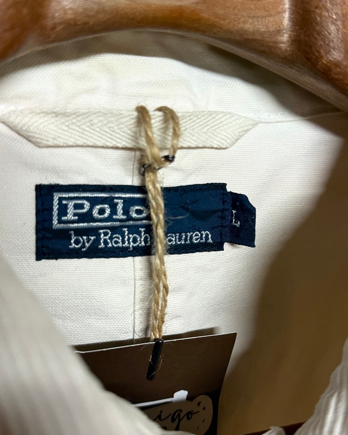 90‘s 폴로 랄프로렌 코튼 헌팅 자켓 L 상품이미지4