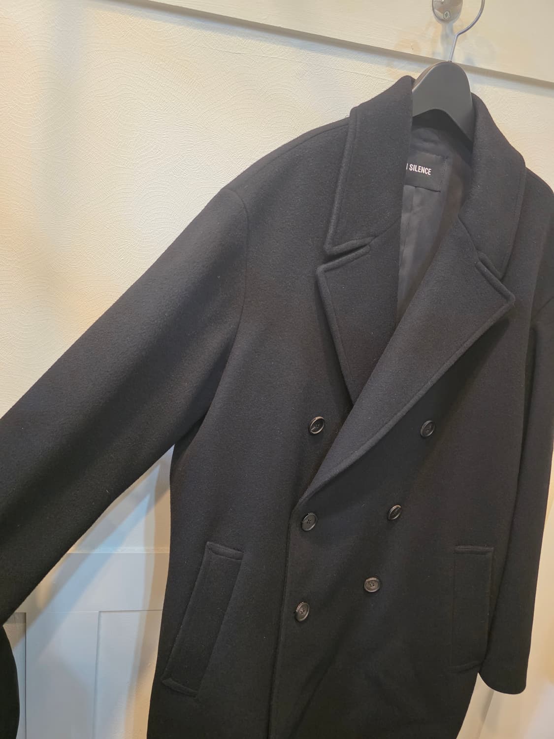 인사일런스 시그니처 더블 코트 상품이미지8